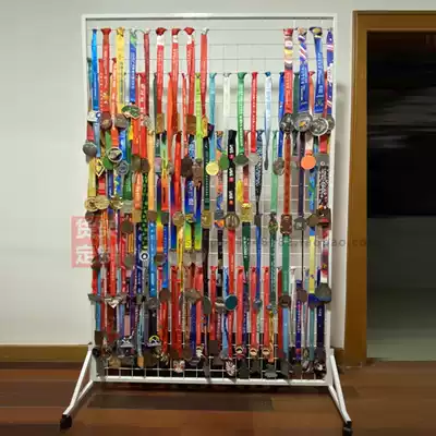 Vertical Marathon Medal Storage Grid Display Rack School Games Competition Medal Rack Mobile
