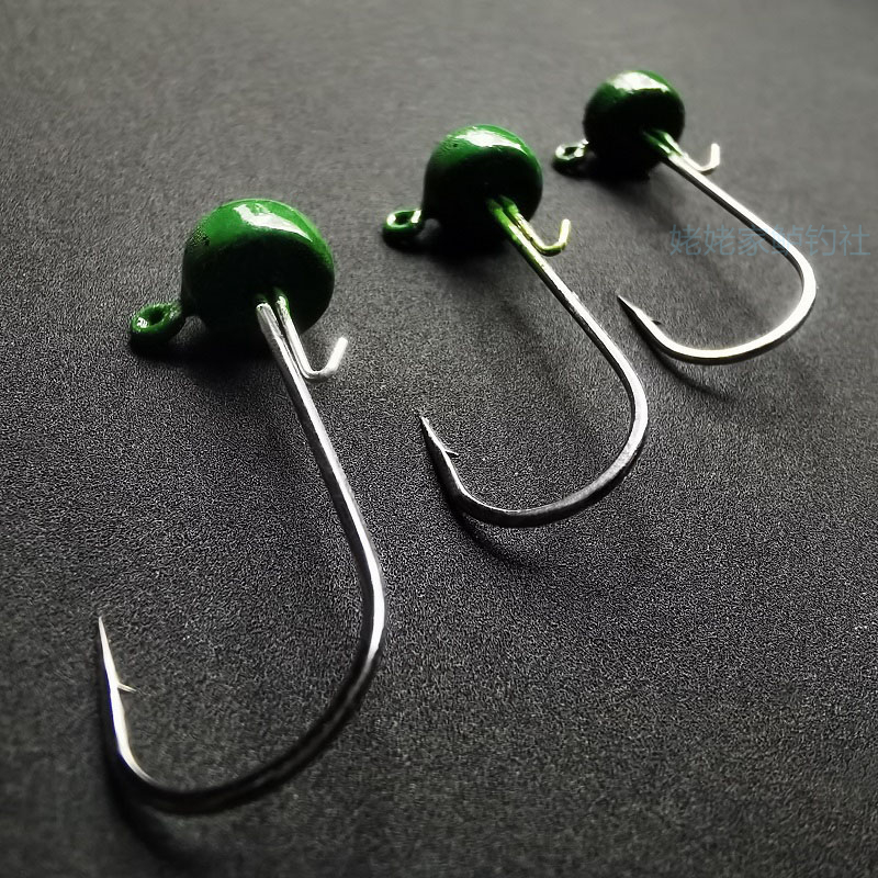 Ned Nederfishing Group Lead Head Hook Stick Insect Floating Water Shrimp Lujah Soft Bait Counterweights Mushroom Jighead