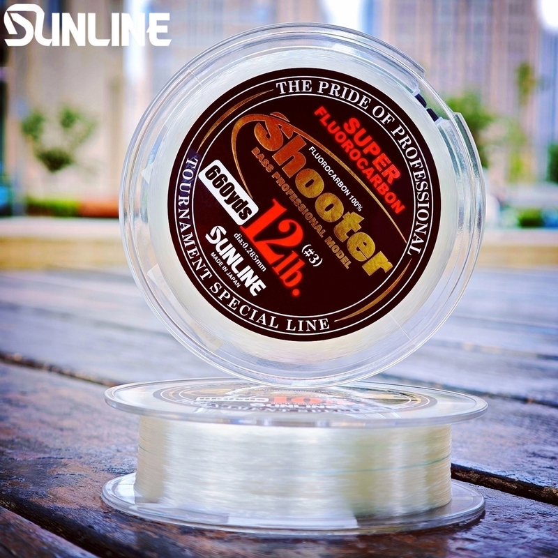 Sunline Seto Championship Fluorocarbon Line 600m Large Roll Bass Professional Model