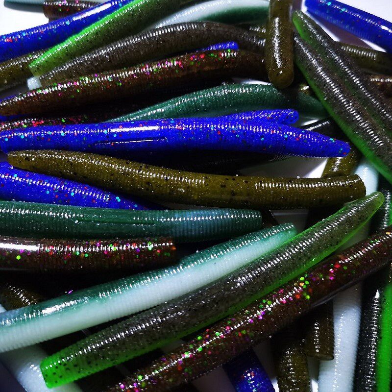 Beauty Department Original single high weighting SENKO Noodle Worm Lujah Soft Bait Non Yamamoto OSP lead-free middle waist NEKO