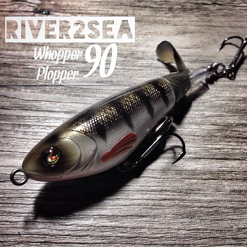 American original River2Sea Noise surface Department tractors Lua fake bait Whopper Plopper90