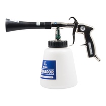 Tornado new interior gun pneumatic cleaning gun with brush dust blowing car washing beauty tools and equipment