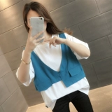 Летняя одежда, комплект, летняя дизайнерская футболка с коротким рукавом, 2021 года, свободный крой, популярно в интернете, тренд сезона