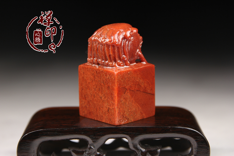 Tự nhiên Shoushan Đá Sư Tử Con Dấu Đầu Handmade Vàng Đá Khắc Khắc và Bộ Sưu Tập Tranh Cuốn Sách Tên Chương Gói Chữ đá thạch anh tím