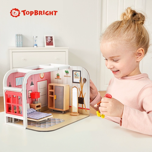 Кукольный домик, игрушка, семейный детский наряд маленькой принцессы, 4-6 лет, подарок на день рождения, 5 лет