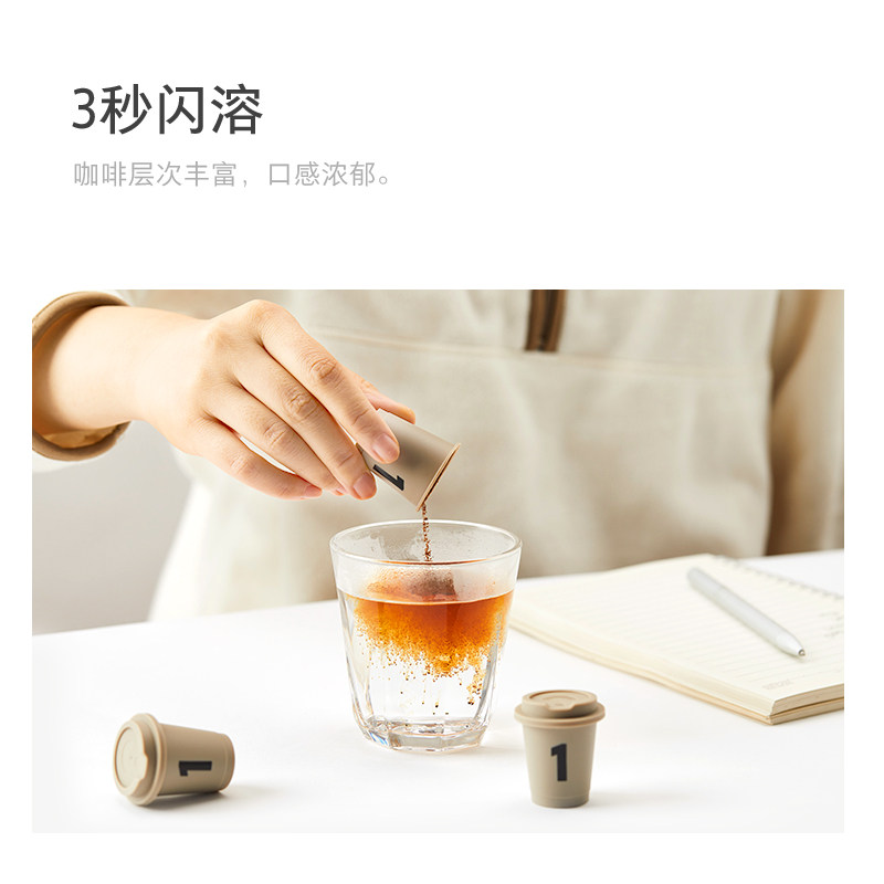 G20峰会选用品牌 金米兰 炭火冰川 即溶美式冻干冷萃咖啡 2g*18粒 天猫优惠券折后￥59包邮（￥89-30）