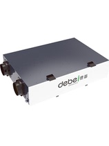 Debe Central Intelligent Fresh Air System Home Commercial Full Heat Exchanger Silent Fresh Air Fan Formaldehyde Removal PM2 5