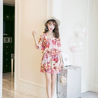 Bộ đồ bơi miễn phí dành cho nữ mới của Hàn Quốc ngực nhỏ thu thập bộ bikini ba mảnh nóng bỏng gợi cảm - Bộ đồ bơi hai mảnh 	bikini 2 mảnh màu trắng	