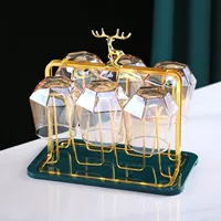 Держатель для стакана, сушилка, система хранения, стеклянная чайная чашка для домашнего использования
