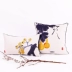 đệm gối Chinese phong cách gỗ gụ sofa phòng khách mực sen gối vuông mà không dựa vào cốt lõi lớn - Trở lại đệm / Bolsters tựa lưng cao su non Trở lại đệm / Bolsters