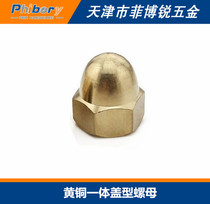 Brass All-in-One Cover Female Ball Head Cap Nut Screw Cap Standard M4M5M6M8M10M12M16M20