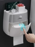Домашний туалетный поставки туалетная бумажная коробка коробка для мытья ручной мыть