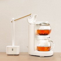 Kung Fu tea set glass teapot built-in filter office automatic lazy tea making artifact full set of net red