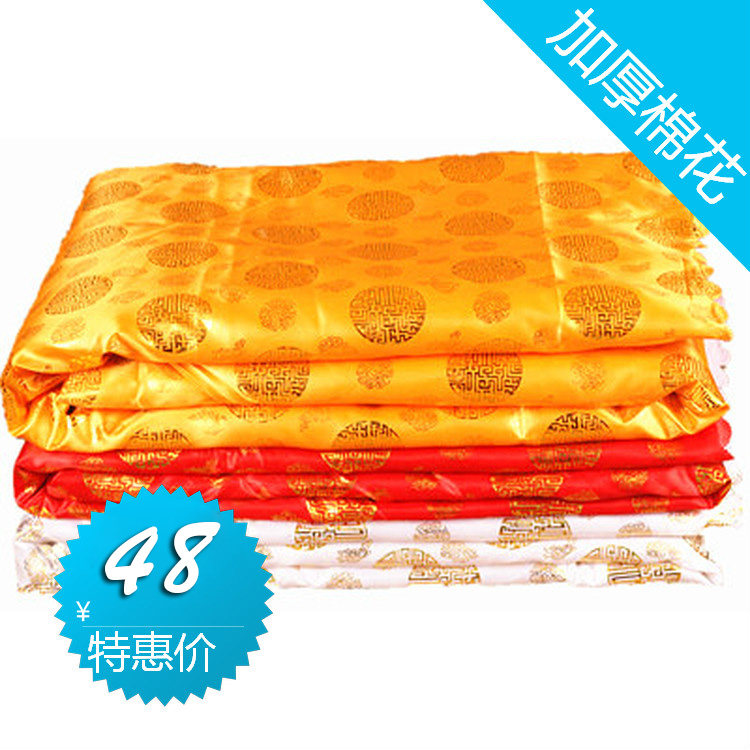 Shouts bronzed quilted quilted men and women seniors full set of suchwear accessories Dead Men white matter Funeral Supplies can be set to thicken