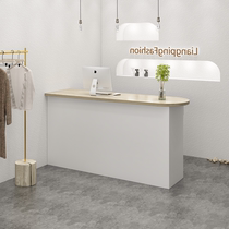 Cashier counter Simple modern 1 meter 1 meter 2 womens clothing store small bar table 100 shop nail art front desk