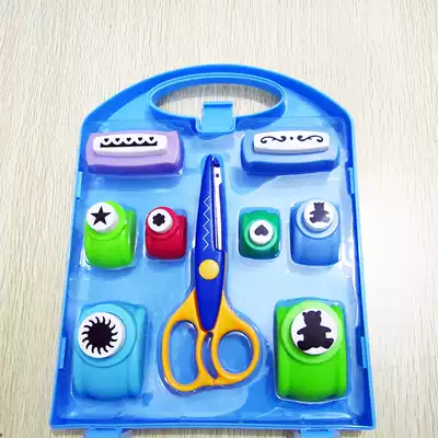 688-11 Kamei small embossing machine flower machine six-inch lace scissor large printing set