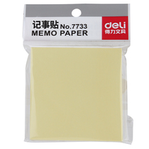 Del 7733 Post-it Notes Post-it Note Paper Square 76mmX76mm Yellow N-Times Post Post