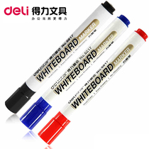 Del 6817 Whiteboard Pen Water Erasable Whiteboard Pen 2mm Display Board Pen Whiteboard Writing Pen