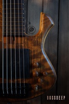 Damian the same Skjold electric bass BASS six-string active Drakkar type 33 inches 16 5cm non-butterfly