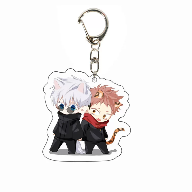 К pendant из акрила с двух сторон для Jujutsu Kaisen, брелок
