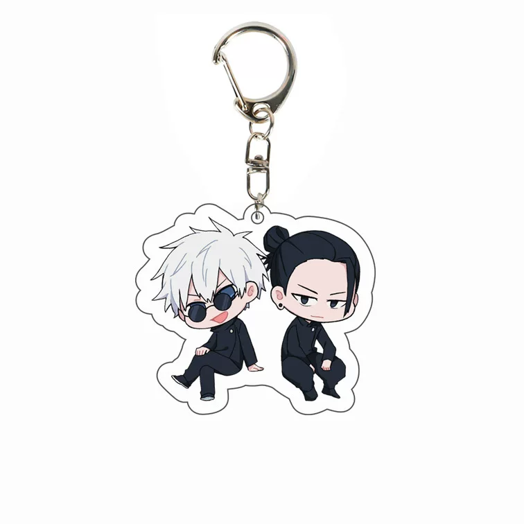 К pendant из акрила с двух сторон для Jujutsu Kaisen, брелок