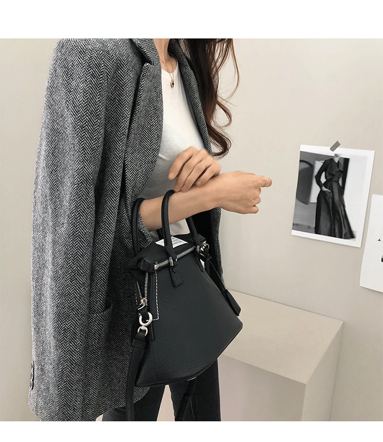 Bộ đồ xương cá phù hợp với nữ mùa xuân và mùa thu mới chic chic áo len dài retro - Accentuated eo áo áo khoác dáng dài hàn quốc