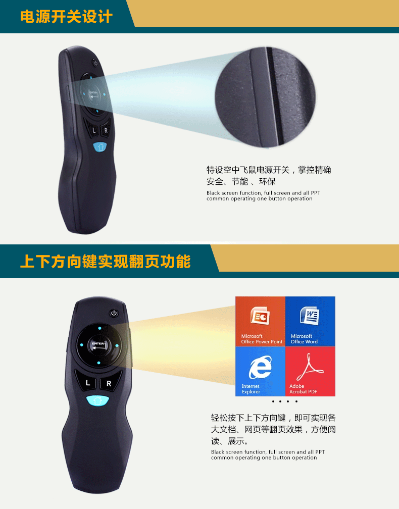 Telecommande - pointeur laser - Ref 384008 Image 7