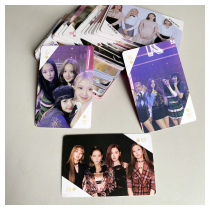 Korean Popular Womens Group Blackpink Poker Group Lisa Kinzhi Xiu Park Cai-Ing Chini Card