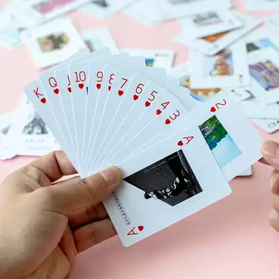 Nanjing, the ancient capital of the Six Dynasties, playing cards, characteristic city tourism souvenirs, hand-painted photography, attraction cards, fun collection