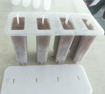 Ice cream Old Popsicle snow bar homemade snow bar home DIY mold ice cream make stick sorbet mill type with cover