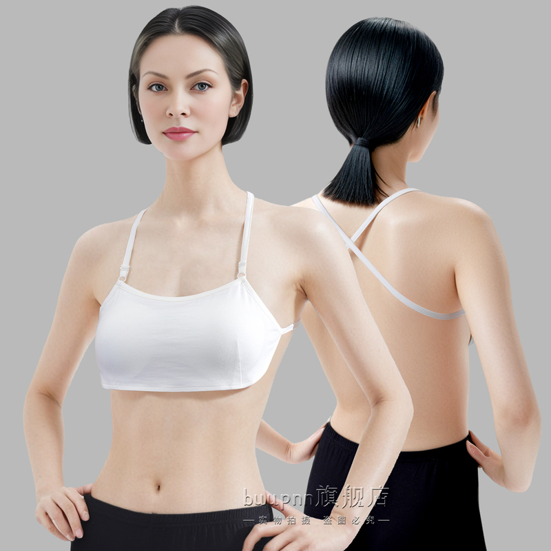 Bellyband-Style Bra, Loose Anti-Bump Underwear for Women, Modal One-Piece Tube Top, No Restraints for Sleeping