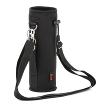 Neoprene metal buckle shoulder strap Portable insulation glass protective cover Insulation and anti-scalding oblique cross kettle water bottle bag