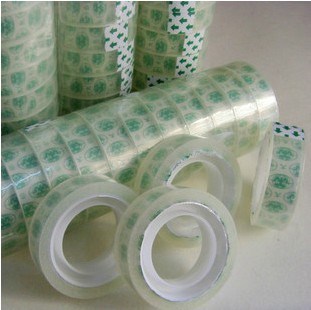 Perpetual large stationery glue transparent and easy to tear adhesive tape 12MM* 13 m Student adhesive tape