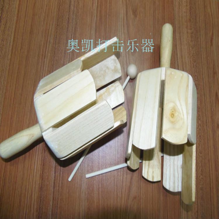 Đề nghị trẻ em Orff bộ gõ nhạc giáo dục sớm đồ chơi dạy học hỗ trợ gỗ vừa nhiều giai điệu ống - Đồ chơi nhạc cụ cho trẻ em bộ trống cho bé