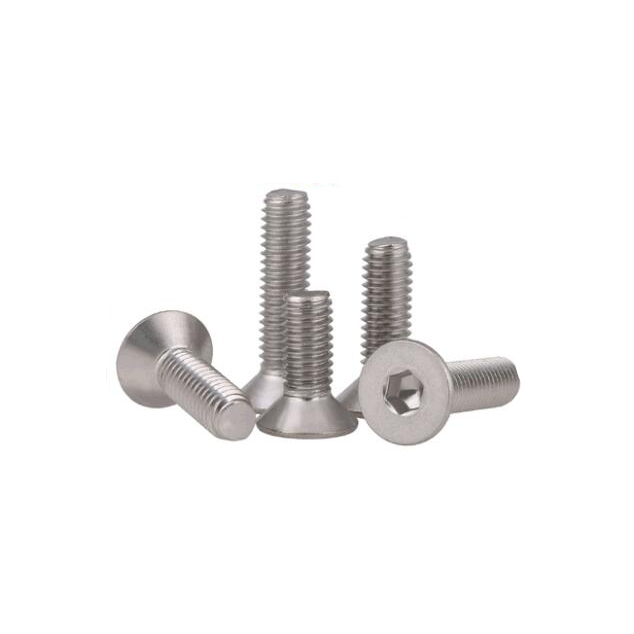 304 stainless steel countersunk head hexagon screw flat head screw M3M4M5M6*16 20 25 40