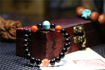 Ziyun Huihai Willow Black Coral Turquoise Nanhong DIY Bracelet