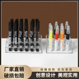 Маркер, прозрачная система хранения, настольные мелки, канцтовары, трубка, стенд