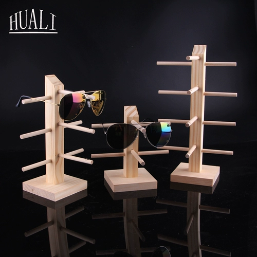 Стенд из натурального дерева, солнцезащитные очки, система хранения на солнечной энергии, трубка