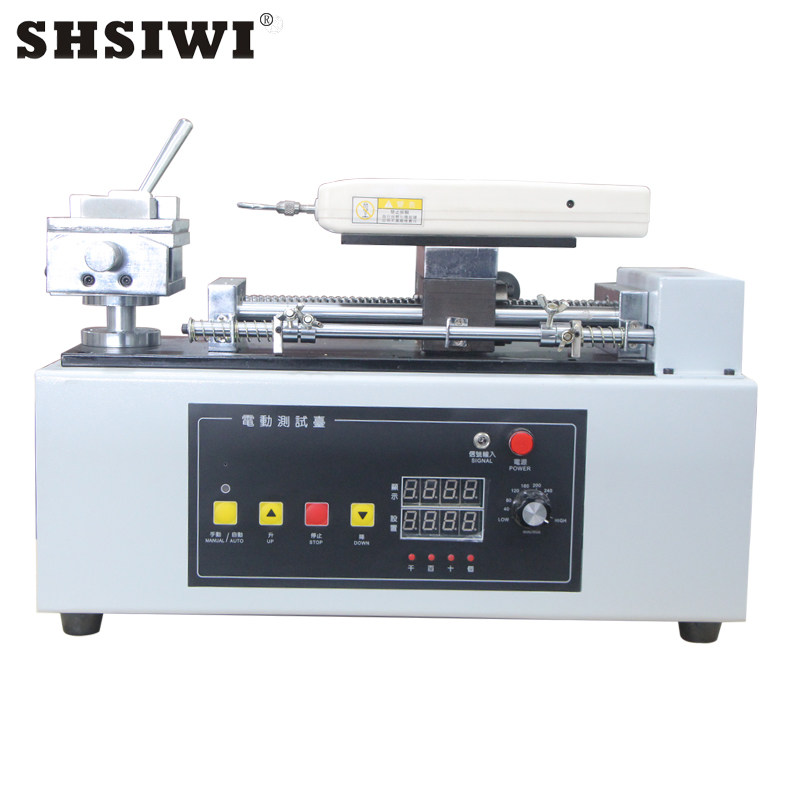 Electric horizontal test bench SJH - 500N electric terminal tensile tester fabric tensile test machine