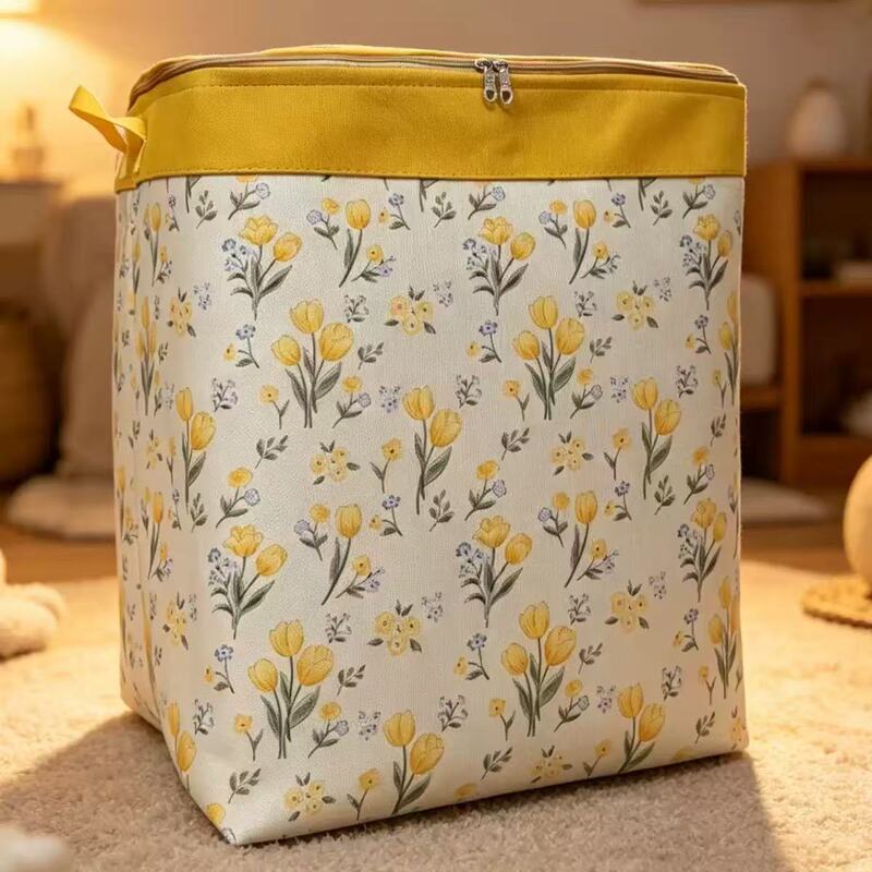 Minimalist Storage Bag with Zipper and Lid, Household Organizer Bag, Foldable Storage Box, Thickened Eco-Friendly Eva Material Minimalist Storage Bag with Zipper and Lid, Household Organizer Bag, Foldable Storage Box, Thickened Eco-Friendly Eva Material