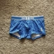 Quần đùi boxer cotton nam hợp thời trang Quần boxer cá tính thời trang Quần lót thể thao eo thấp gợi cảm