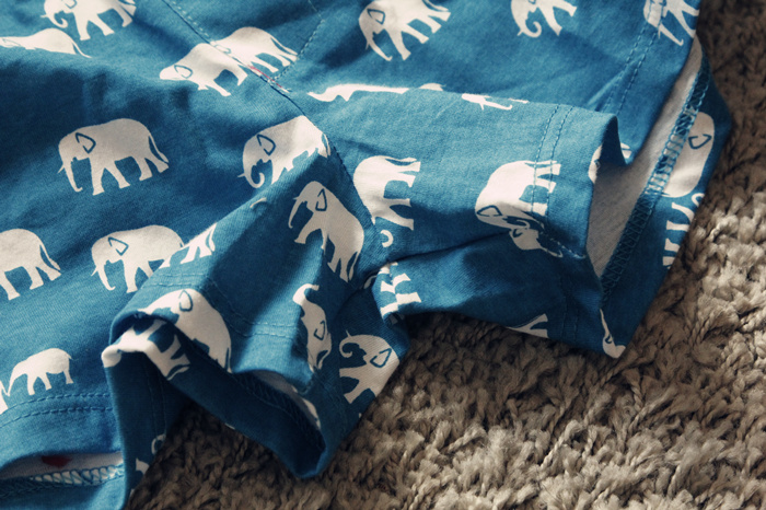 Quần lót nam cotton gợi cảm Quần lửng mid-boy rộng kích thước boyshort Quần lót nam trẻ trung quần chip nam