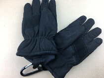 06 ground crew gloves ground staff winter black warm cotton gloves full finger riding gloves
