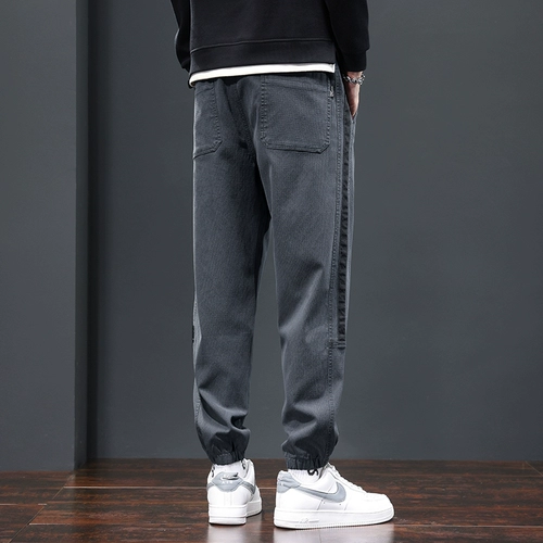 Осенние штаны, тонкие мужские летние повседневные брюки, коллекция 2023, оверсайз