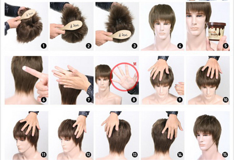 Perruque cheveux raides Court - Ref 2610503 Image 27