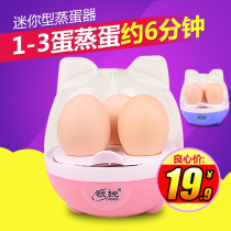 Small power mini egg cooker small egg steamer baby single layer 1-3 eggs breakfast machine automatic power off