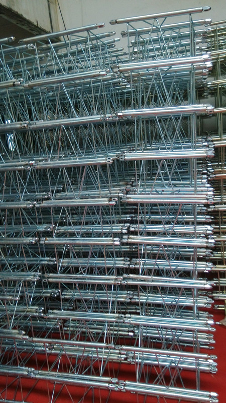 Electroplated steel truss Gantry Aluminum truss Square tube truss Display stand Stage background frame