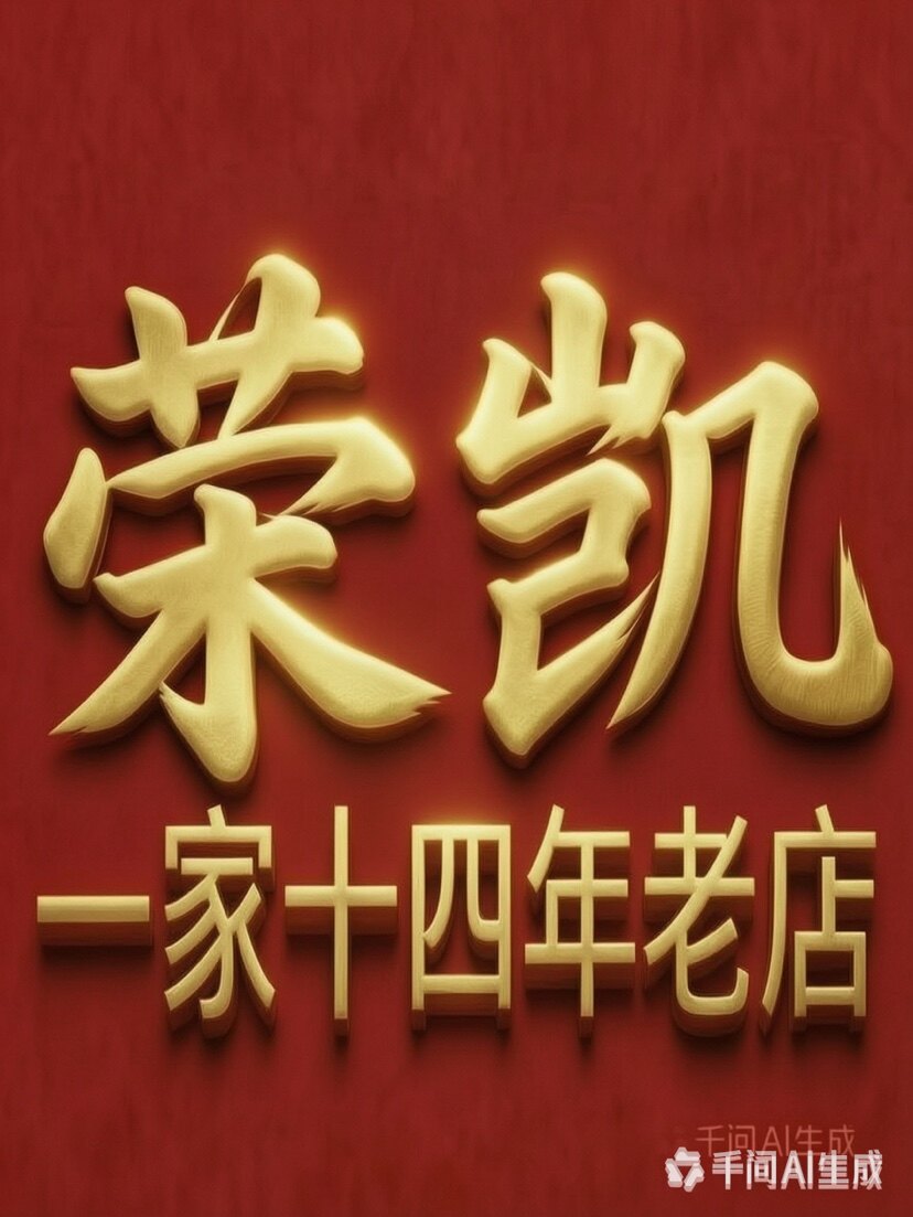 荣凯商贸一家十四年老店诚信经营质量保证