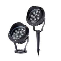 Led spotlights Outdoor waterproof plug-in garden plug-in tree lights Courtyard tree lights Landscape lights Round flood lights