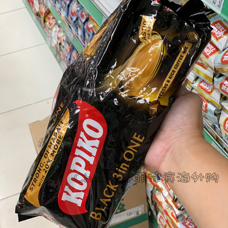 Philippines kopiko comparable black 3in one three-in-one black coffee 750g